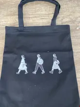 Bolsos de las señoras de bolso de totalizador de la lona de tela de algodón hombro bolsas de compras para las mujeres 2021 Eco plegable de compras reutilizable bolsas de comestibles