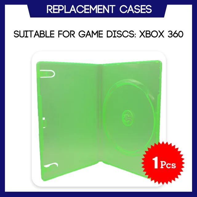 Fruit groente steeg monteren Replacement Case For XBOX 360 Game Disc Spare Green Box Single CD -  AliExpress Consumer Electronics