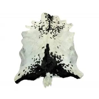 

Zerimar genuine goatskin carpet 95x70 cm black and white