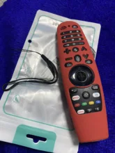 Funda protectora suave para Control remoto de TV LG, funda de protección de silicona luminosa para mando a distancia AN-MR600 AN-MR18BA