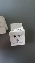 Mapeo de cuerda de pretinta para Microblading Liners de maquillaje hilo de posicionamiento semipermanente herramienta de medición de cejas
