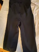 Mallas de maternidad para embarazadas, pantalones ajustados de cintura alta, ropa de punto moldeadora de cuerpo