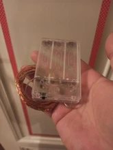 Light-String Garland Copper-Wire-Lights Battery-Power Festoon Fairy LED Christmas Feimefeiyou