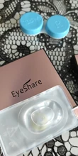 EYESHARE-Lentes de contacto de colores, lentillas suaves para cambiar el color de los ojos de uso anual cosmético, color Aurora Europea, 1 par