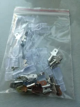 Insulating-Insert Spring-Terminal Transparent-Cover The of with 20pcs/Lot The-Plug