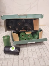 Pet-Waste-Bags Dispenser Biodegradable Dog-Walking-Supplies Eco-Friendly Outdoor-Clean