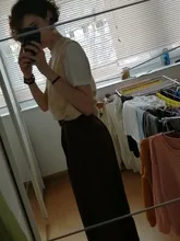 2021 Retro de Color sólido salvaje recto ancho pierna Pantalones mujer primavera nueva moda Coreana de cintura alta pantalones largos