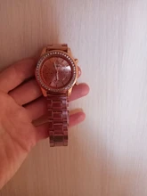 Reloj de lujo con diamantes de Ginebra para Mujer, cronógrafo de cuarzo con tachuelas de acero y tres ojos, a la moda