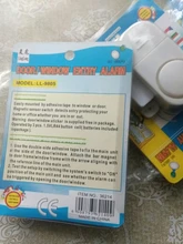 Sistema inalámbrico de ventana y puerta, alarma de seguridad antirrobo, Sensor magnético