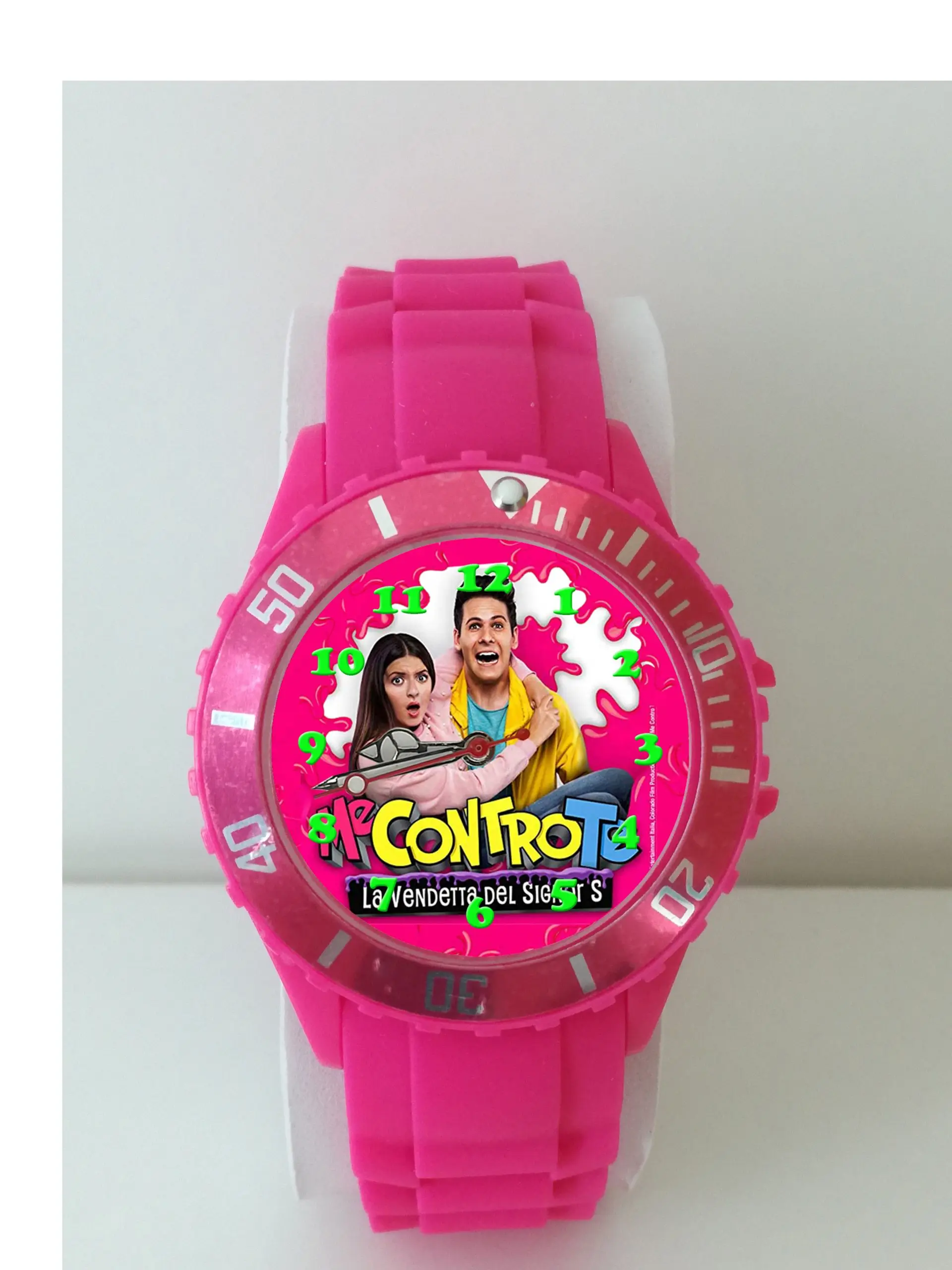 Me against you quartz watch afbeelding