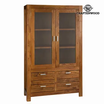 

Display Cabinet With Double Glass Doors Craftenwood (180 x 110 x 40 cm) - Be Yourself Collection