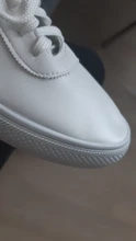 Zapatillas deportivas planas informales para mujer, zapatos vulcanizados de fondo suave a la moda, calzado pequeño blanco