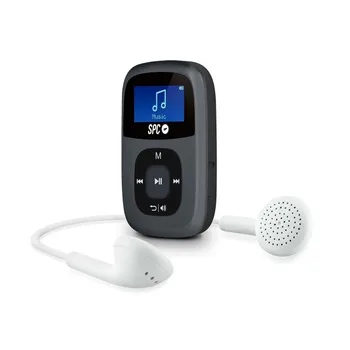 

Spc 8648n black mp3 Player 8gb fm radius illuminated display clip easy carrying