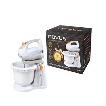 

Novus mixer kneader N-242 for cakes, electric egg beater, 5 speed food mixer with bowl 200/250W