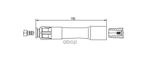 Наконечник Катушки Зажигания BREMI арт. 13249A1.8