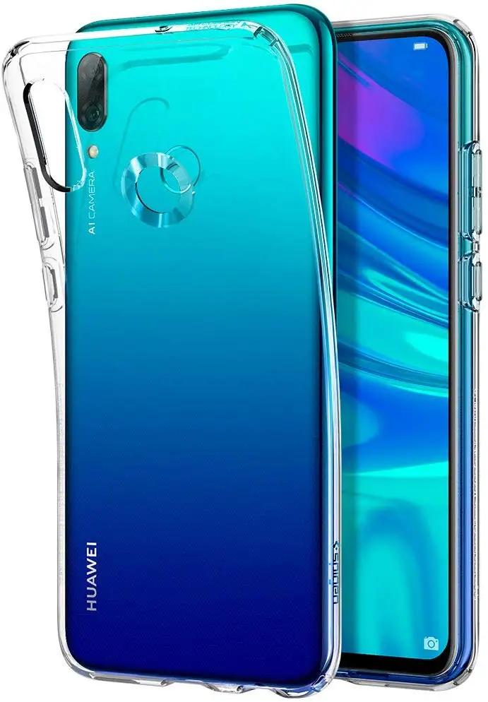 Прозрачный чехол-подставка из ТПУ для huawei P Smart