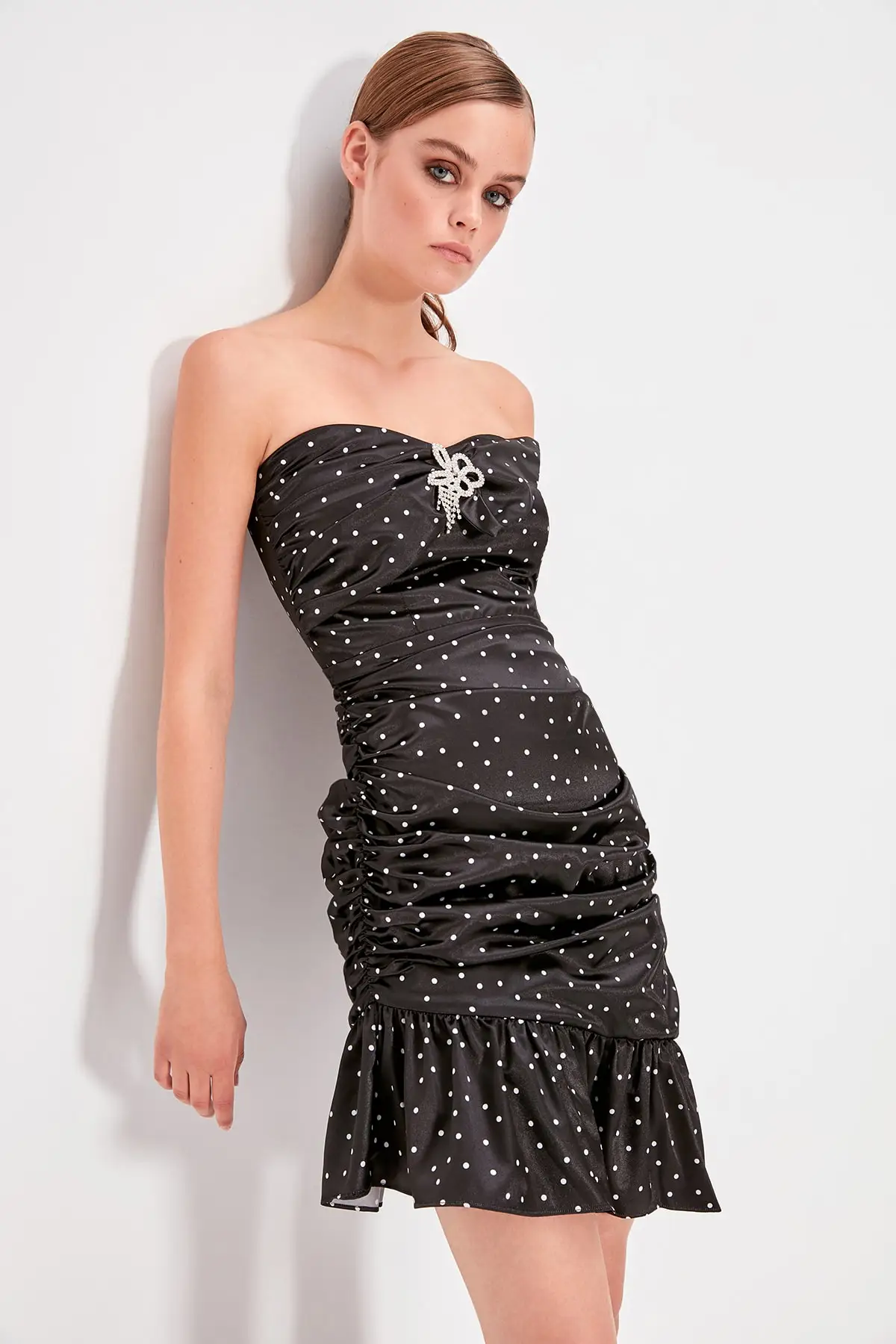 

Trendyol Polka Dot Dress TPRSS19UZ0110