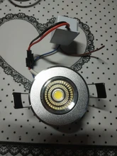 Dimmable LED Downlights Ceiling-Lamp DBF Angle Recessed 220V AC110V 9W 12W 6W COB Round