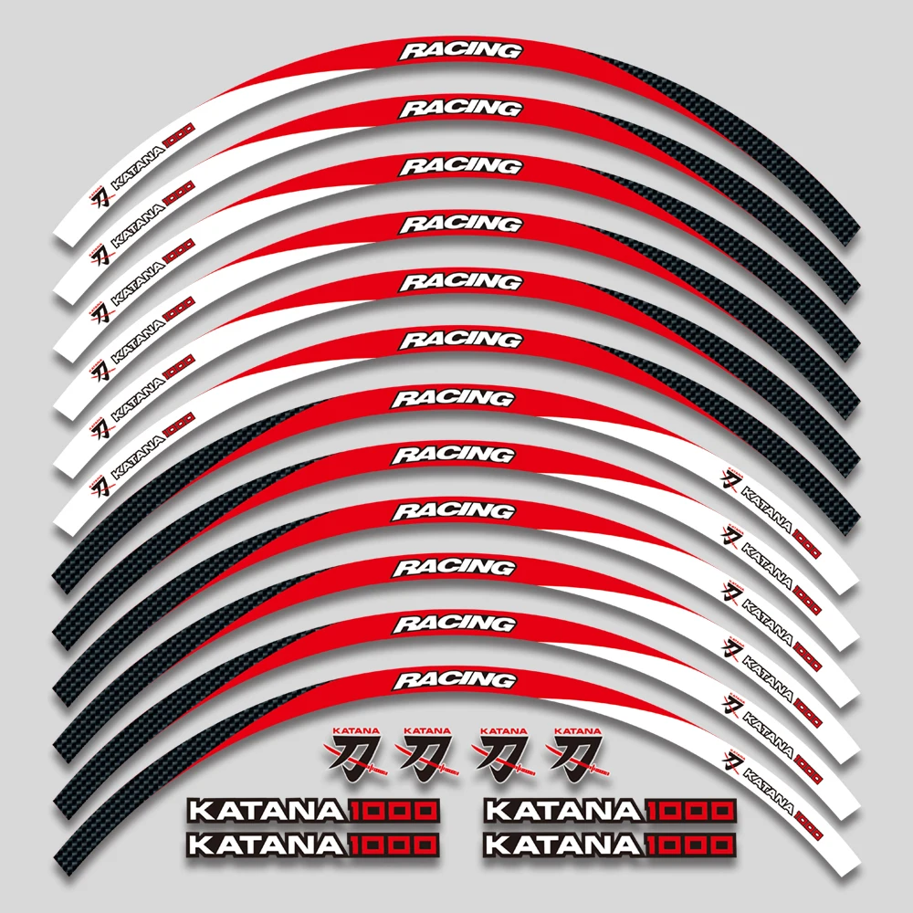 Suzuki katana 1000 KATANA  12pcs ǰ   Į  ݻ ƼĿ  ٹ Ʈ