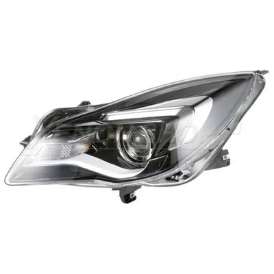 Фара левая(HIR2, LED ДХО) для for Opel Insignia 07/08 Hella- 1EL 011 165-751