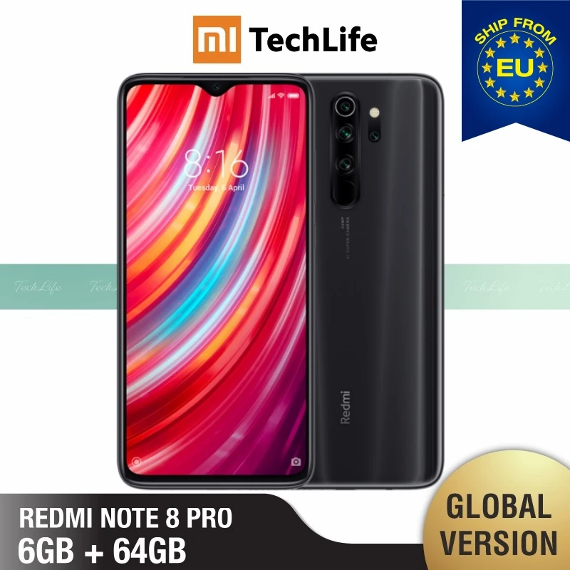  Global Version Xiaomi Note 8 Pro 64GB ROM 6GB RAM (Brand New / Sealed) note 8 pro note8pro note8
