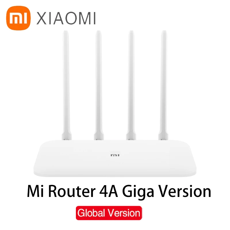 Роутер Xiaomi 4A Gigabit edition 2 4 ГГц + 5 WiFi DDR3 с высоким коэффициентом усиления антенны