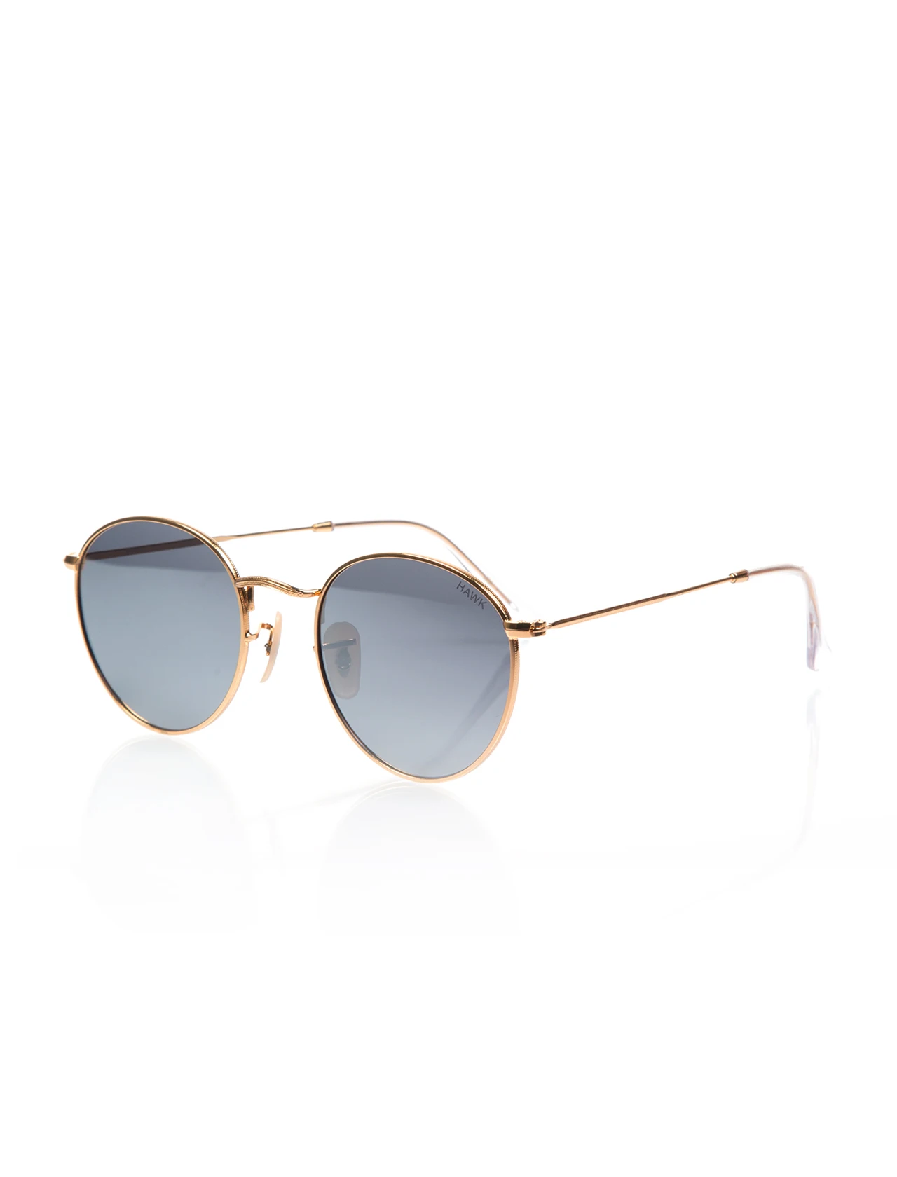 

Unisex Sunglasses HW 1604 03 METAL GOLD ORGANIC ROUND ROUND 50-23-145