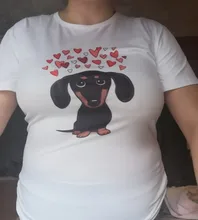 Mujer camiseta de perro kawaii Hipster camisetas de las mujeres camiseta de moda perro gráfico T camisas de manga corta Harajuku ropa de mujer