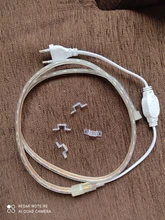 Flexible Light Power-Plug Smd 5050 Waterproof AC220V 60leds/M with 15M/20M