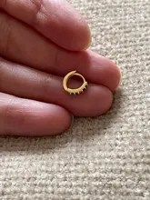 ROXI-Pendientes de aro coloridos con cristales de circonita para mujer, aretes de lujo, a granel, ajustados, de cartílago arcoíris