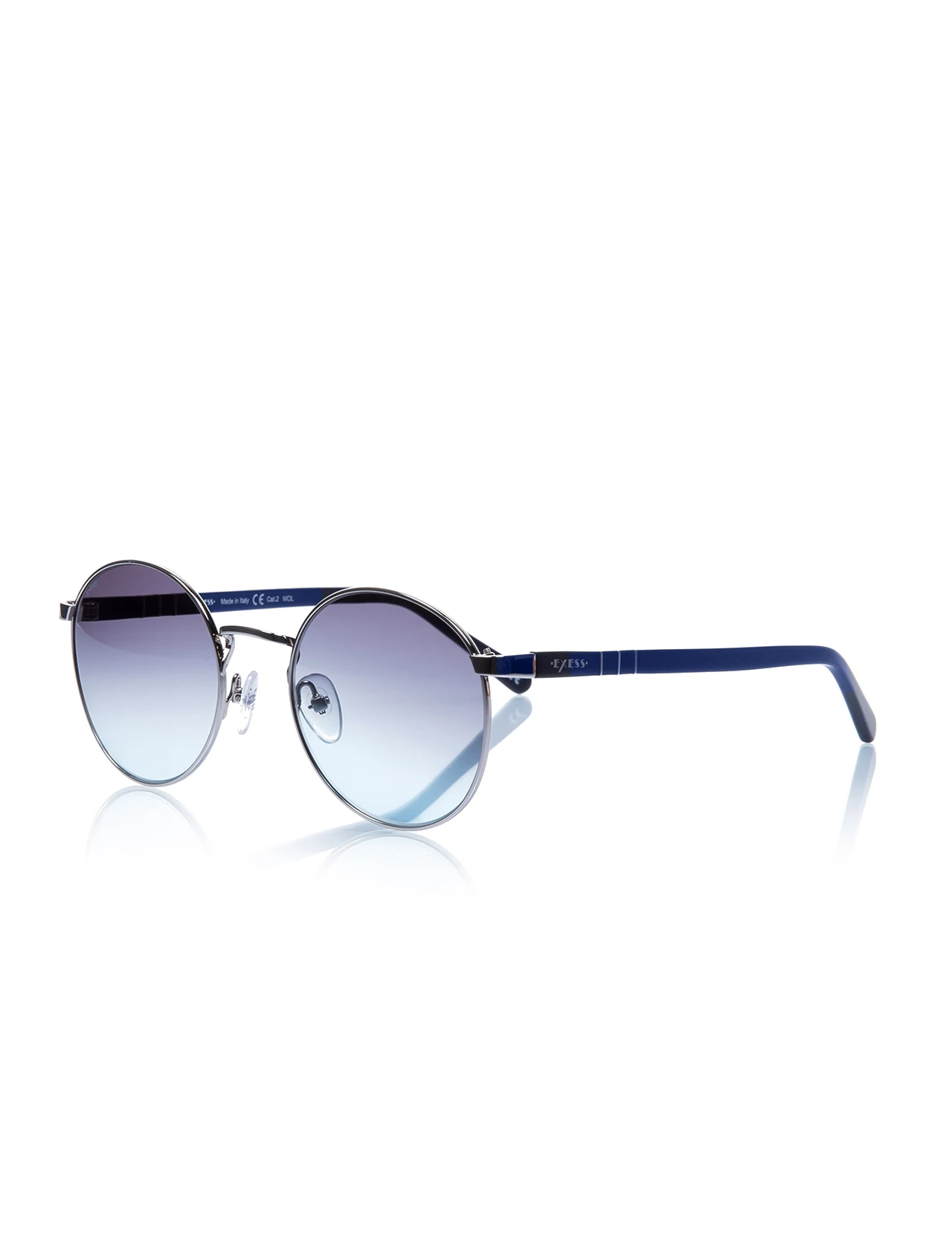 

Unisex sunglasses e 1864 9677 bone gray organic square square 50-23-140 exess