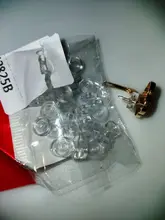 50 piezas Clip de oreja Anti-dolor almohadilla suave transparente de silicona Anti-dolor Pad para pendientes accesorios de la joyería DIY conclusiones