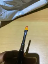 1 Pc doble lado arte de uñas cepillo UV Gel pluma dibujo cepillado Tip de uñas de acrílico constructor de uñas de arte herramienta