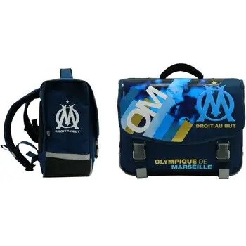

OLYMPIQUE MARSEILLE school Backpack 2 41cm compartments + 1 pocket