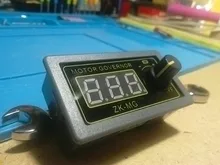 Controlador de Motor DC 5-30V, 12v, 24v, 5A, PWM, pantalla Digital de velocidad ajustable, codificador de relación de trabajo, frecuencia máxima de 15A, ZK-MG