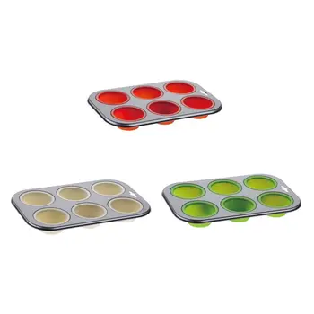 

Form for baking cupcakes, маффинов-6 pc Peterhof ph-12851