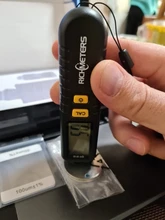 RICHMETERS GY910 medidor de espesor de recubrimiento Digital 1 micrón/0-1300 de la pintura del coche de espesor de película probador del metro de FE/NFE