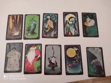Juego de cartas y cartas de pesadilla antes de Navidad, Tarot, guía, 78 cartas, adivinación, cuenta el futuro propano