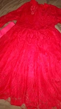 Girls Lace Dress Flower Design Princess Dress Sleeveless Party Ball Gown Mesh Tutu Dress