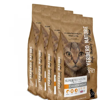 

Yerbero NATURE 4 pc set CHICKEN MEAT meal Superpremium cat 1,5kg c/u.