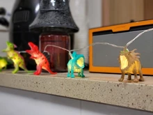 String-Light World-Decor Dinosaur Jurassic Party Christmas LED 10 for Kids Children's