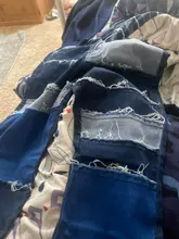 Liooil-pantalones vaqueros acampanados con cintura alta, ropa de calle con bolsillos, Sexy