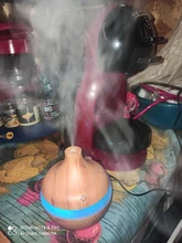 Oil-Diffuser Humidifier Usb Essential-Aroma Wood-Grain Ultrasonic Mist-Maker Led-Light