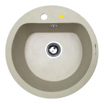 

Kitchen sink Zigmund & shtain Kreis 505F river sand beige granite
