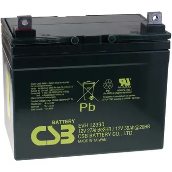 

CSB Lead-acid Battery EVH12390 12V 39Ah cyclic