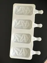 Freezer Popsicle-Maker Ice-Cream-Molds Homemade Food-Safe Silicone DIY 4-Cell