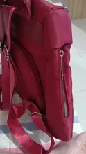 Mochila para mujer estilo Oxford a la moda, bolso de compras sencillo para jóvenes, mochila de viaje diario, mochila escolar duradera para chica, color negro y rojo