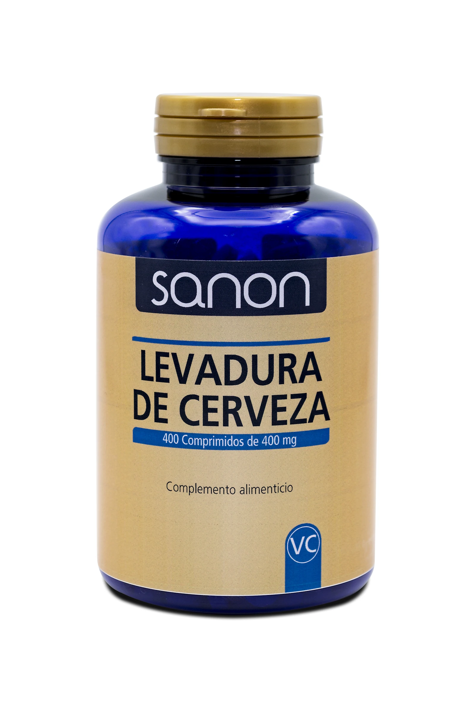 SANON Levadura de Cerveza 400 comprimidos de 400 mg. Mejorar el aspecto y el crecimiento del cabello, la piel y las uñas.