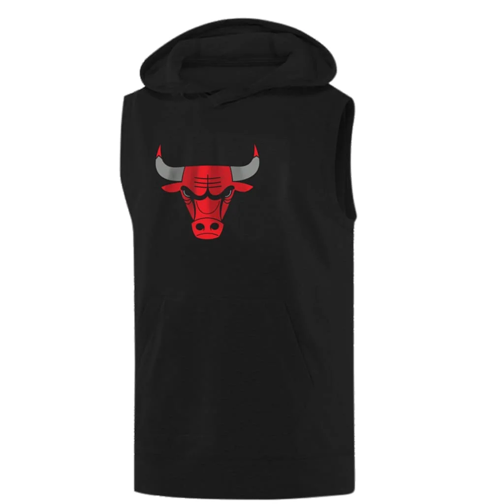 Chicago bulls sleeveless hoodie Clearance