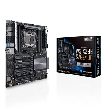 

ASUS WS X299 SAGE/10G motherboard for LGA 2066 Server and Workstation (Socket R4) SBC Intel®